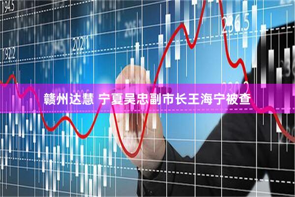 赣州达慧 宁夏吴忠副市长王海宁被查