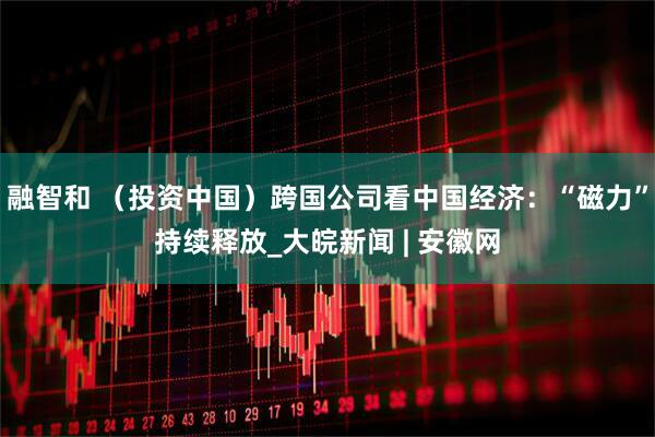 融智和 （投资中国）跨国公司看中国经济：“磁力”持续释放_大皖新闻 | 安徽网